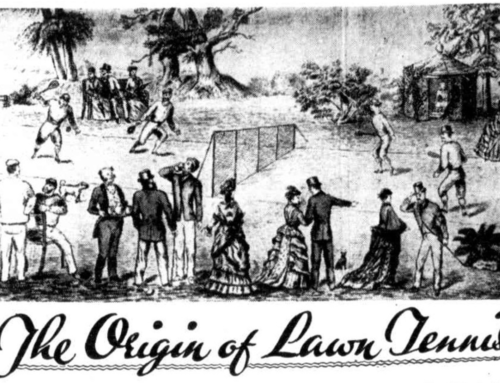Dr. Frederic Haynes reminisces about the early days of lawn tennis.